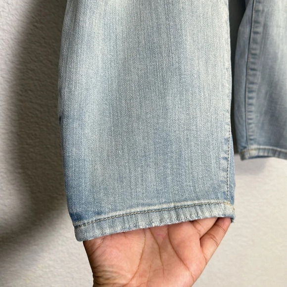 Torrid Distressed Straight High Rise Denim Jeans Womens Size 20XS - Picture 4 of 12